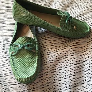 Isaac Mizrahi Live! green Loafers